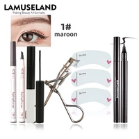 5pcsset eye cheap complete makeup kit eyebrow pencil eyeliner mascara eyebrow card eyelash curler cosmetic for women