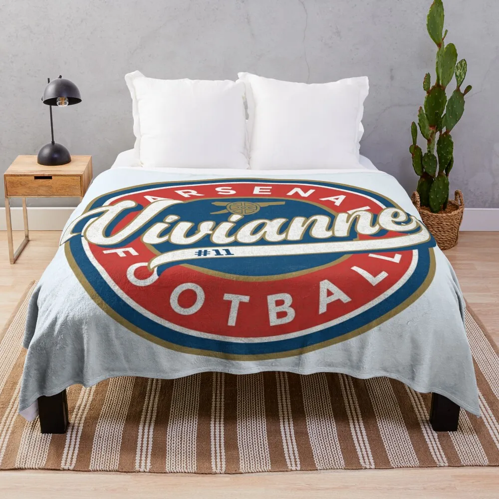 Вивианна # Одеяло с футбольным значком 11 роскошные пледы в стиле манга движущиеся