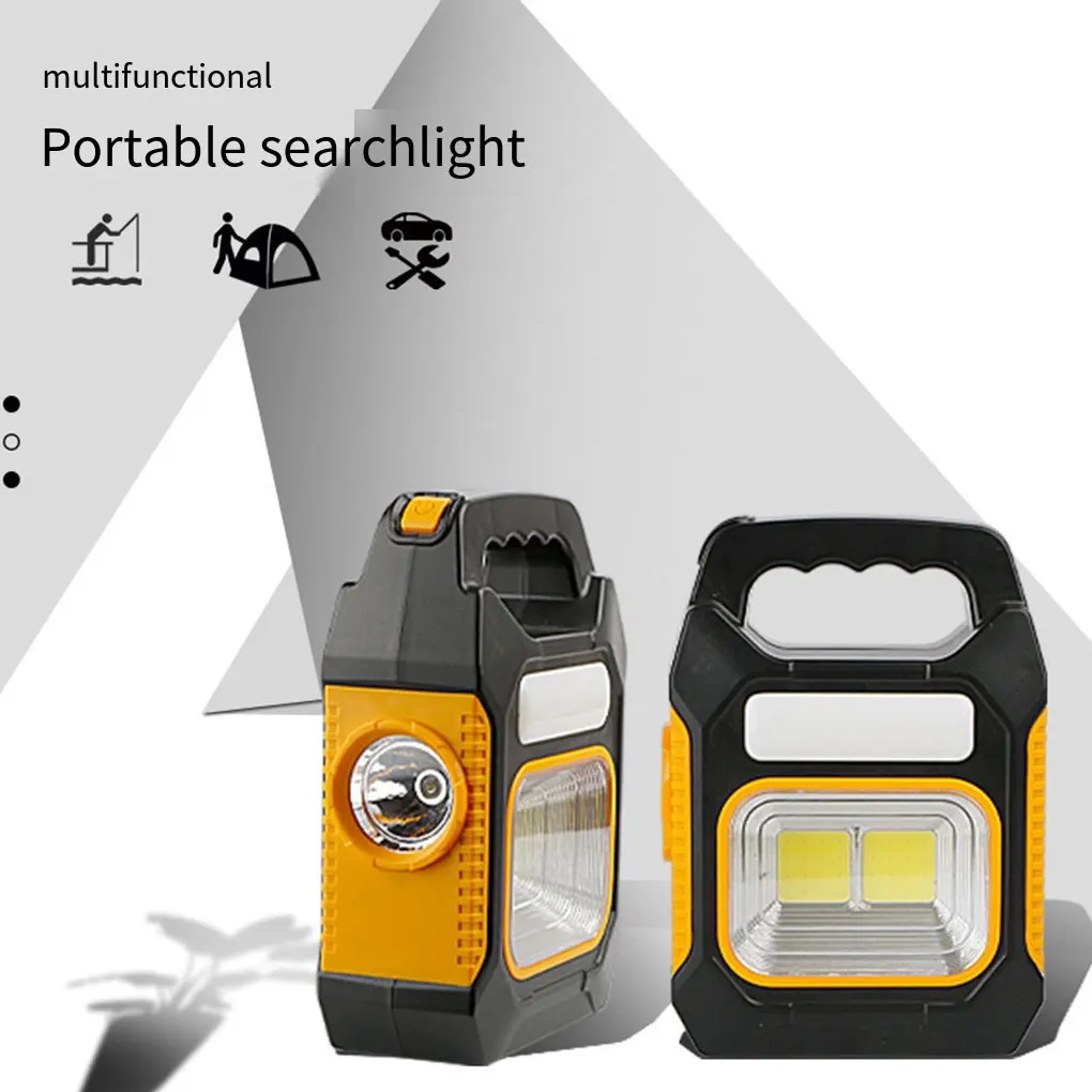 

Solar Camping Waterproof Lantern USB Rechargeable Work Light LED Flashlight