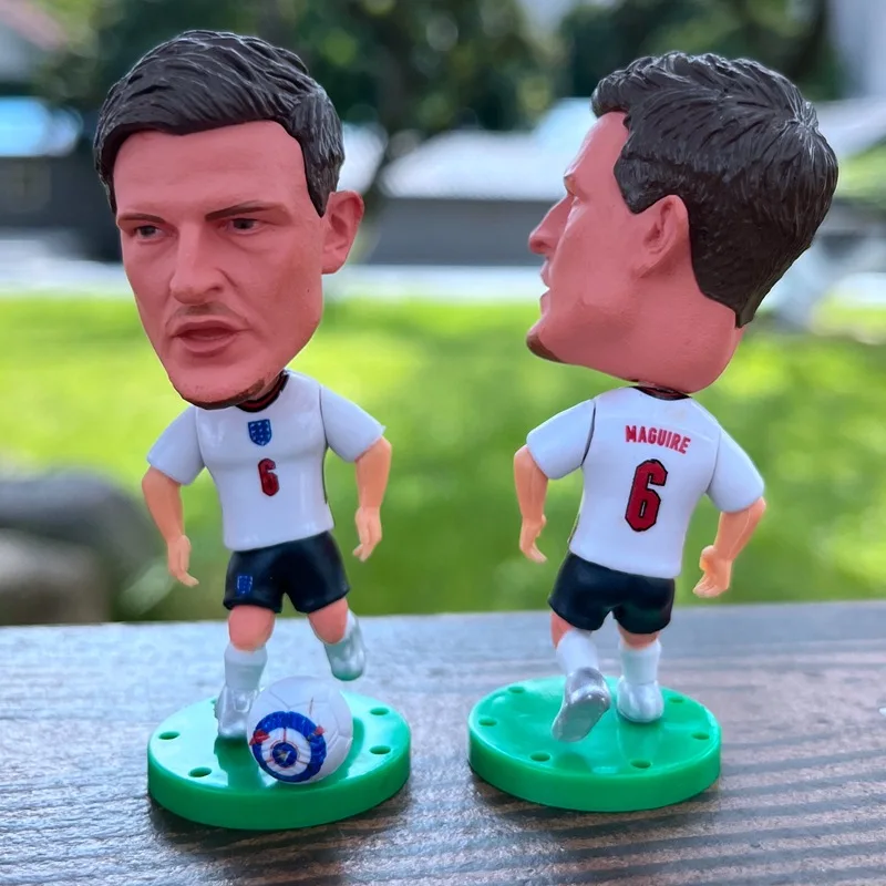 6.5cm Soccer Player With Ball Action Figures Cool Sports Model Dolls Football Star Promotion Toys Fans Souvenir Gifts Home Decor - купить по