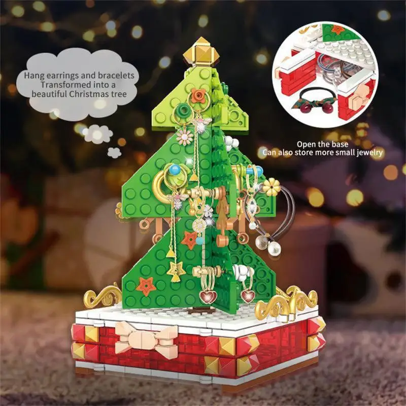 

Игрушка-пазл для сборки рождественского дома, складная, с имбирным пряником Деда Мороза