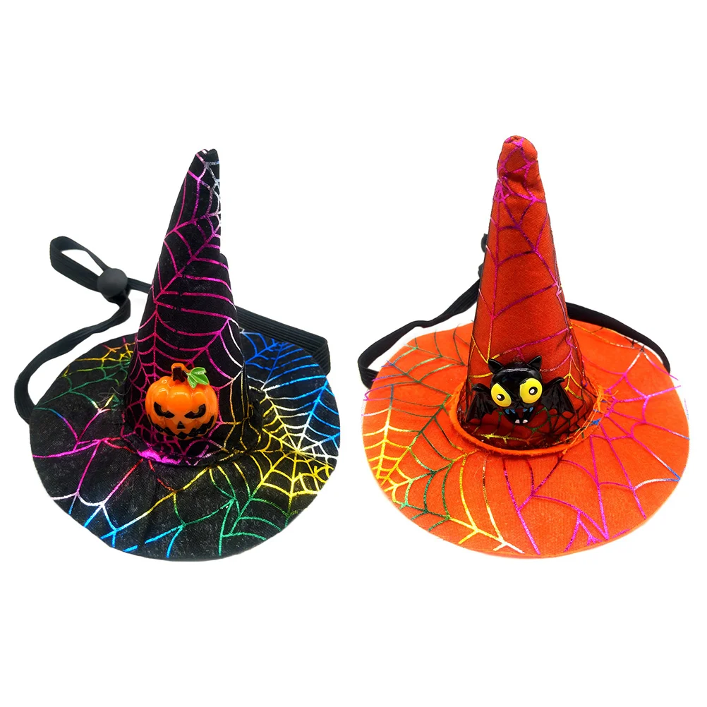 

Hat Dogpetcostume Pumpkin Witch Hats Creative Costumes Dogs Bat Cosplay Party