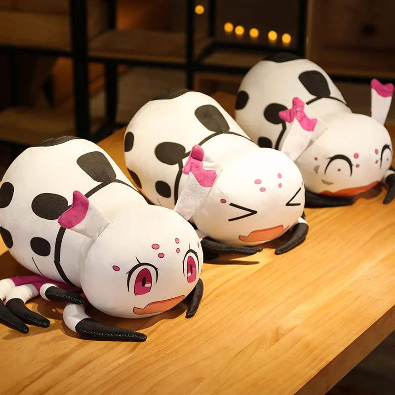 

Japan Anime So I'm A Spider, So What Plush Toy Kumo Desu Ga Nani Ka Araneid Spider Stuffed Plush Doll Pillow 35cm