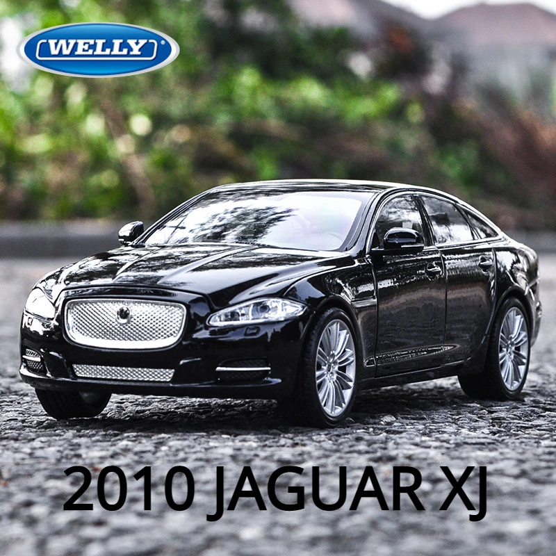 

Модель автомобиля WELLY 1:24 2010 JAGUAR XJ, модель литая металлическая Игрушечная машина, классический автомобиль JAGUAR из сплава, детские игрушки, Подарочные автомобили B31