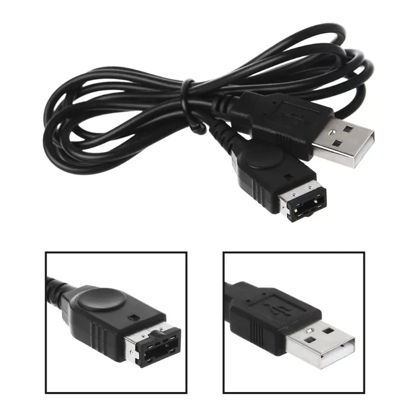 

USB Charging Power Charger Cable 1.2m For Nintendo Gameboy Game Portable-small Advance GBA SP