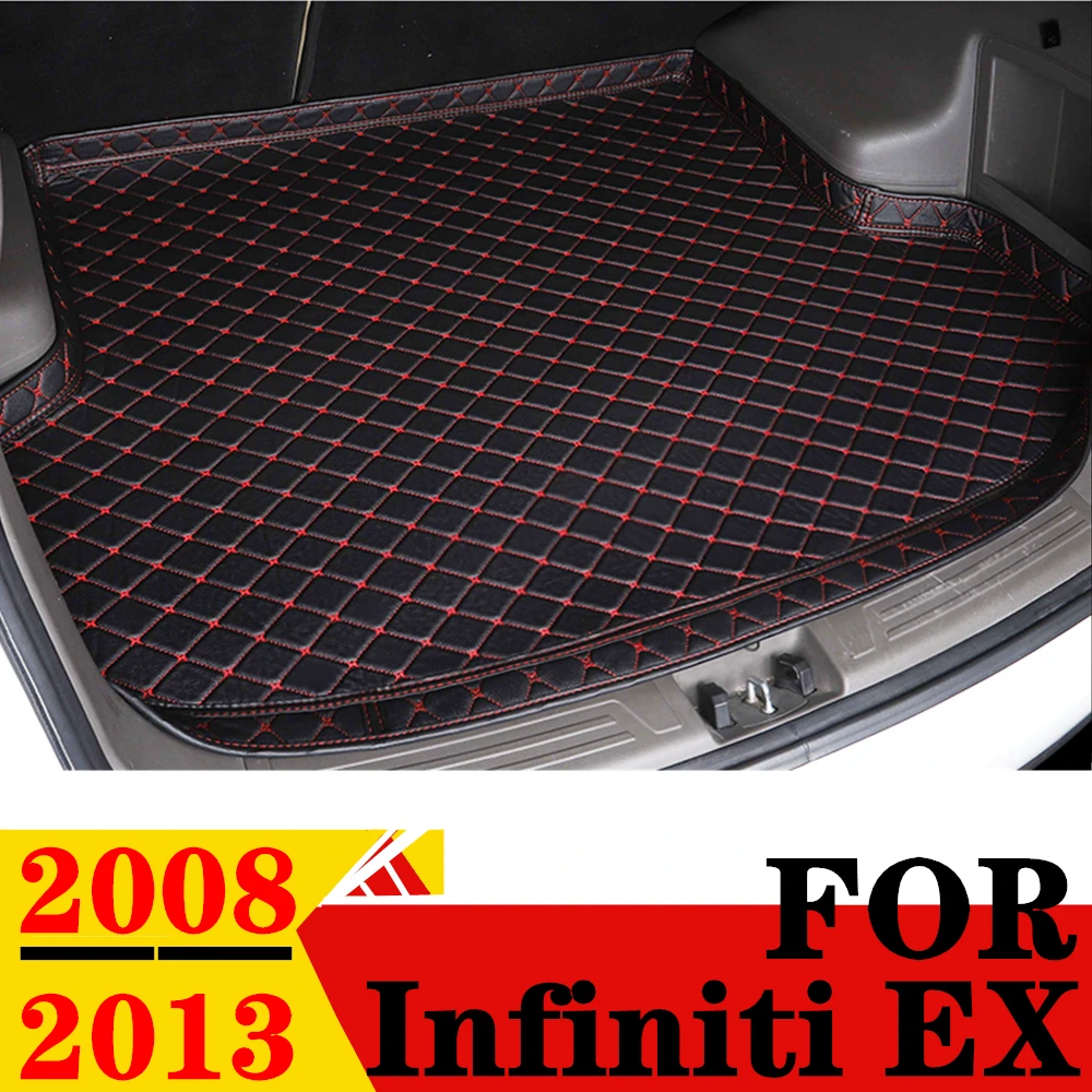 

Car Trunk Mat For Infiniti EX 2008-2013 All Weather XPE High Side Rear Cargo Cover Carpet Liner AUTO Tail Parts Boot Luggage Pad