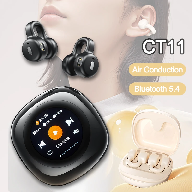Спортивные зажимы для ушей CT11 беспроводные Bluetooth 5 4 наушники с воздушной