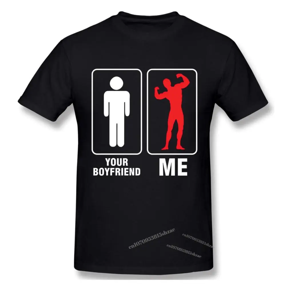 

Crossfit,Funny Weightlifter Heavylifter Your Boyfriend Me Bodybuilder Workout Gym Gift Tshirt man T Shirt Woman