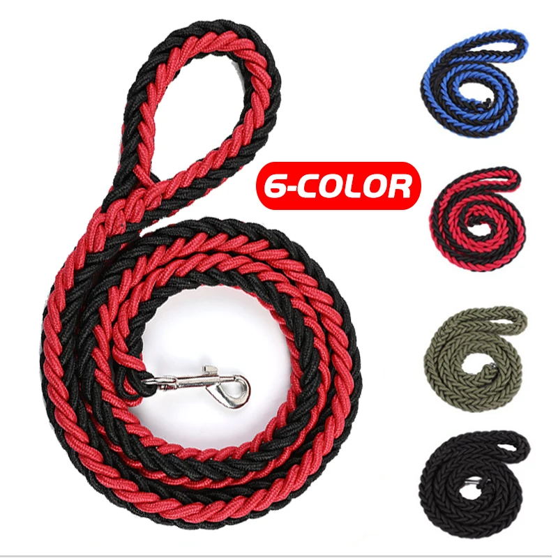 

Прочный поводок для собак, тактический поводок из нейлона, 1,2 м