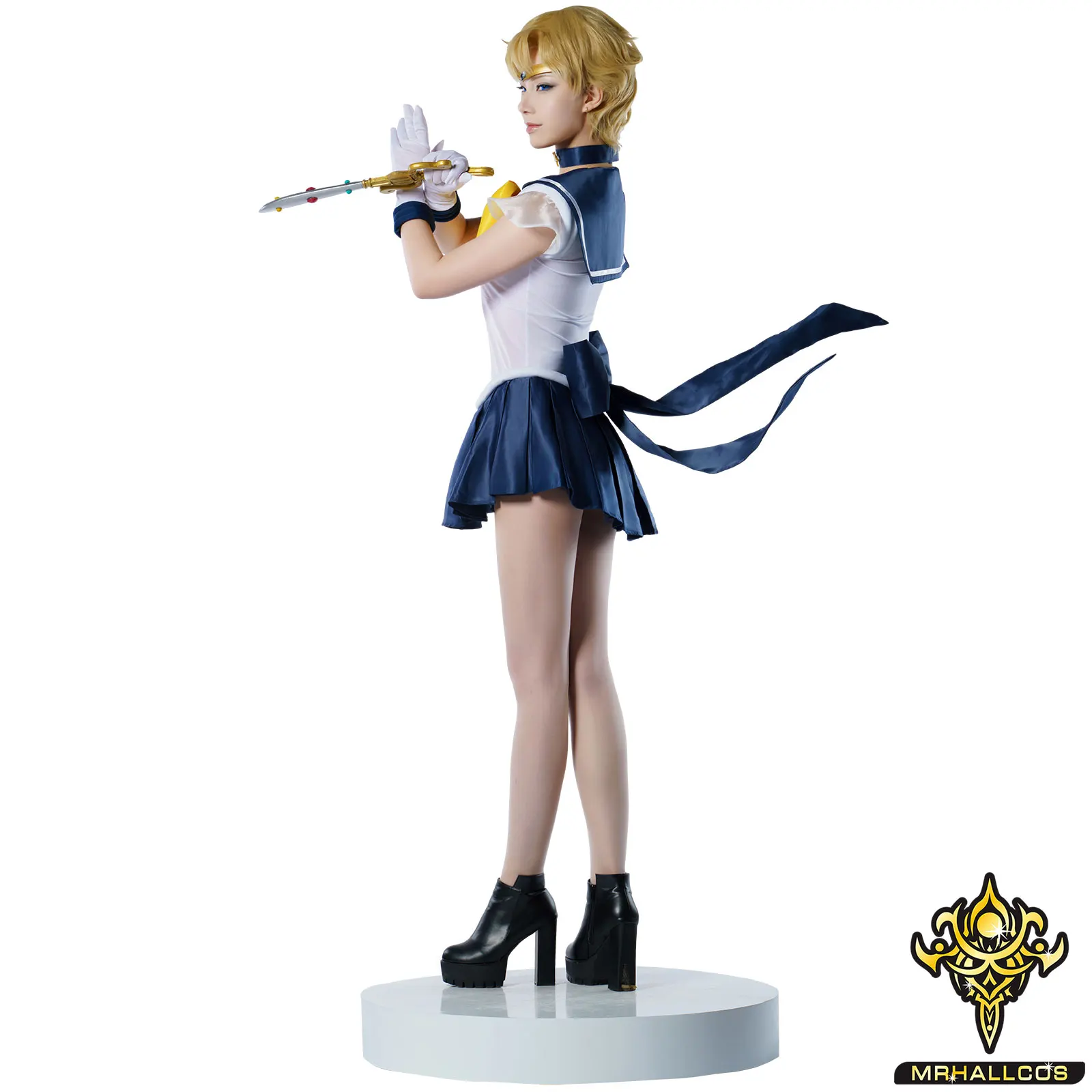 Аниме Косплей MRHALLCOS Сейлор Мун уранук Харука Тено супер Хрустальное платье