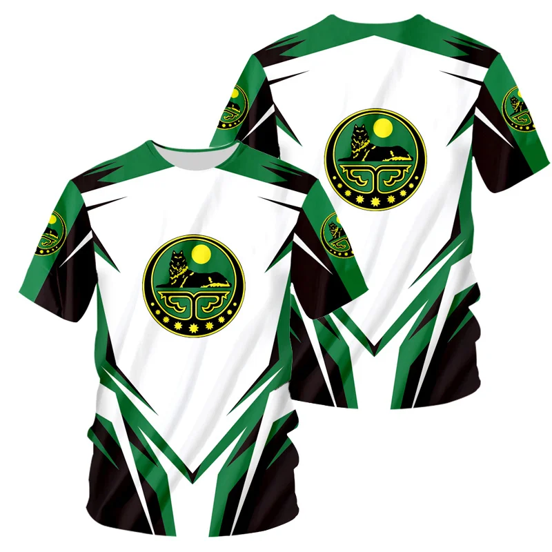 

3D Chechnya Print Short Pants & T Shirts Men Bermuda Surfing Beach Shorts Grozny Gudermes T-shirt Harajuku Streetwear Tee Shirts