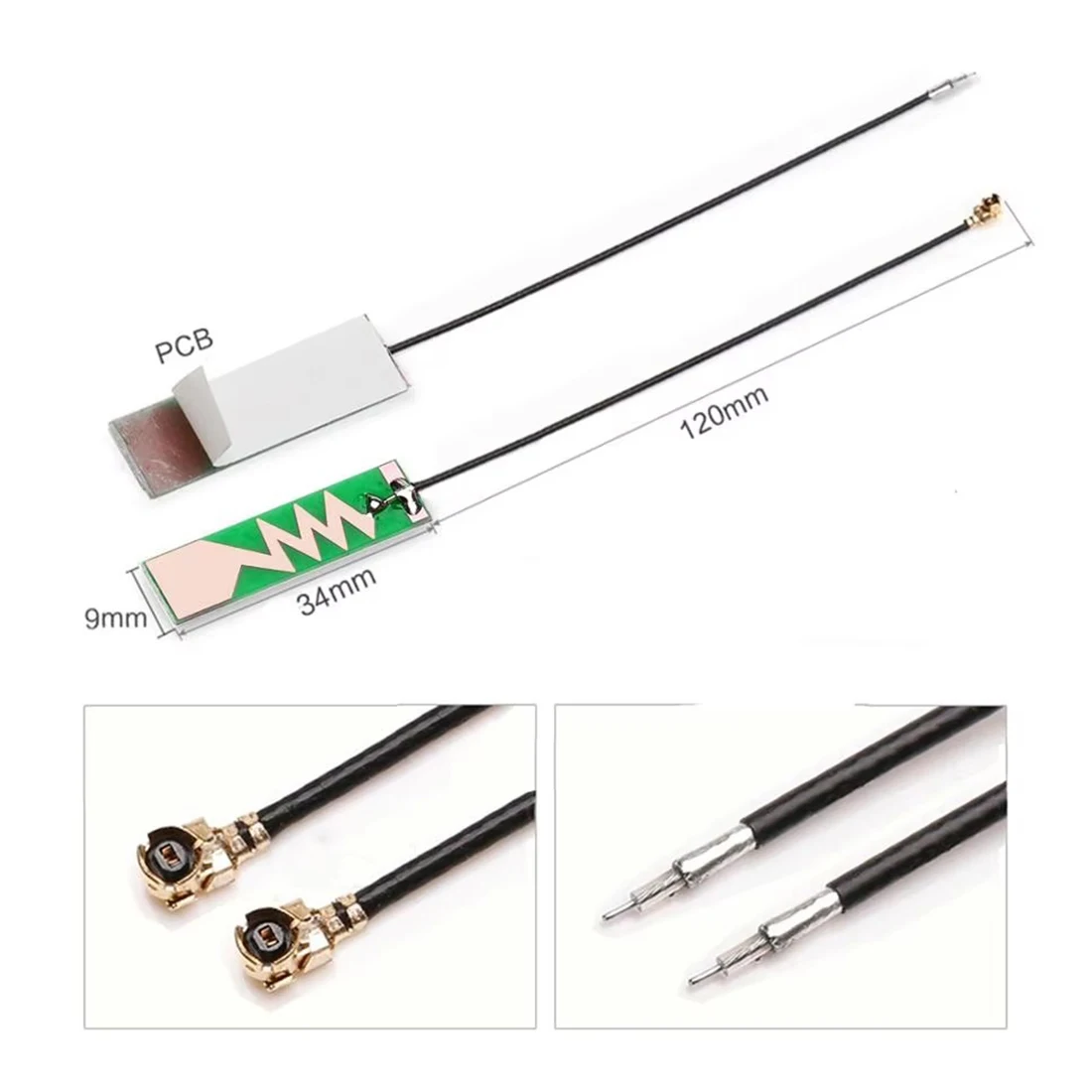 1 шт. 2G3GGSMGPRS Sim800 900 МГц NB-IOT модем внутренняя антенна встроенная антенна печатной платы 34x9 мм новая (art.: 3920cd19e40aa) - 3920cd19e40aa