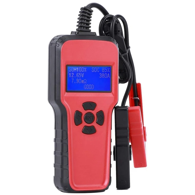 

Battery Capacity Tester AE1801 Vehicle Battery Tester Auto Car Battery Analyzer Digital Car Tester With 18V LCD Display
