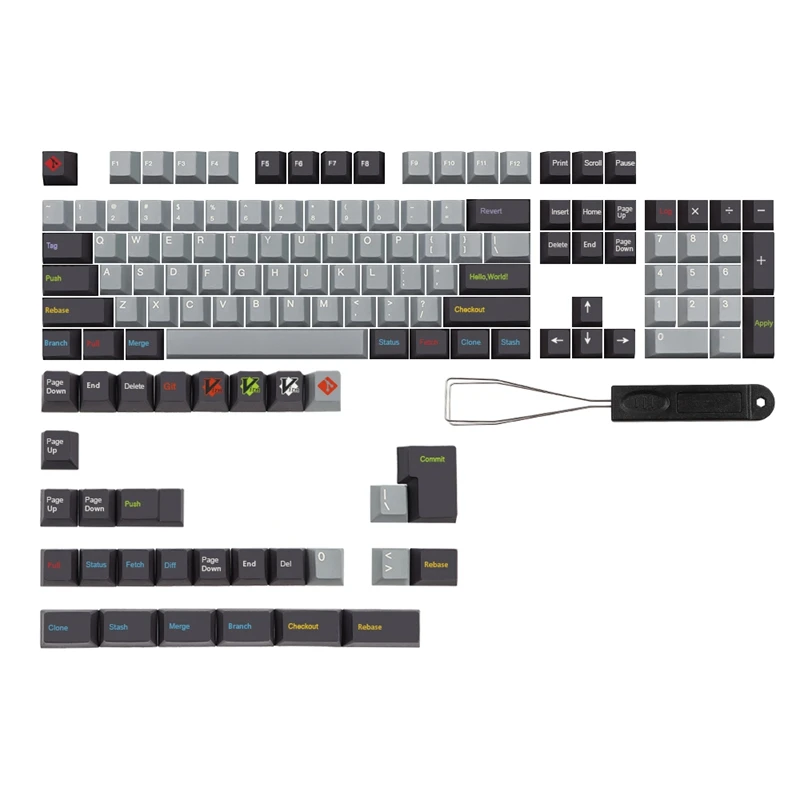 

134 Keys/Set Oblivion Keycap Cherry Profile Pbt Keycaps for MX Switches Dz60 Gk61 Gk64 Sk61 Gmk Dye Sublimation Key Cap