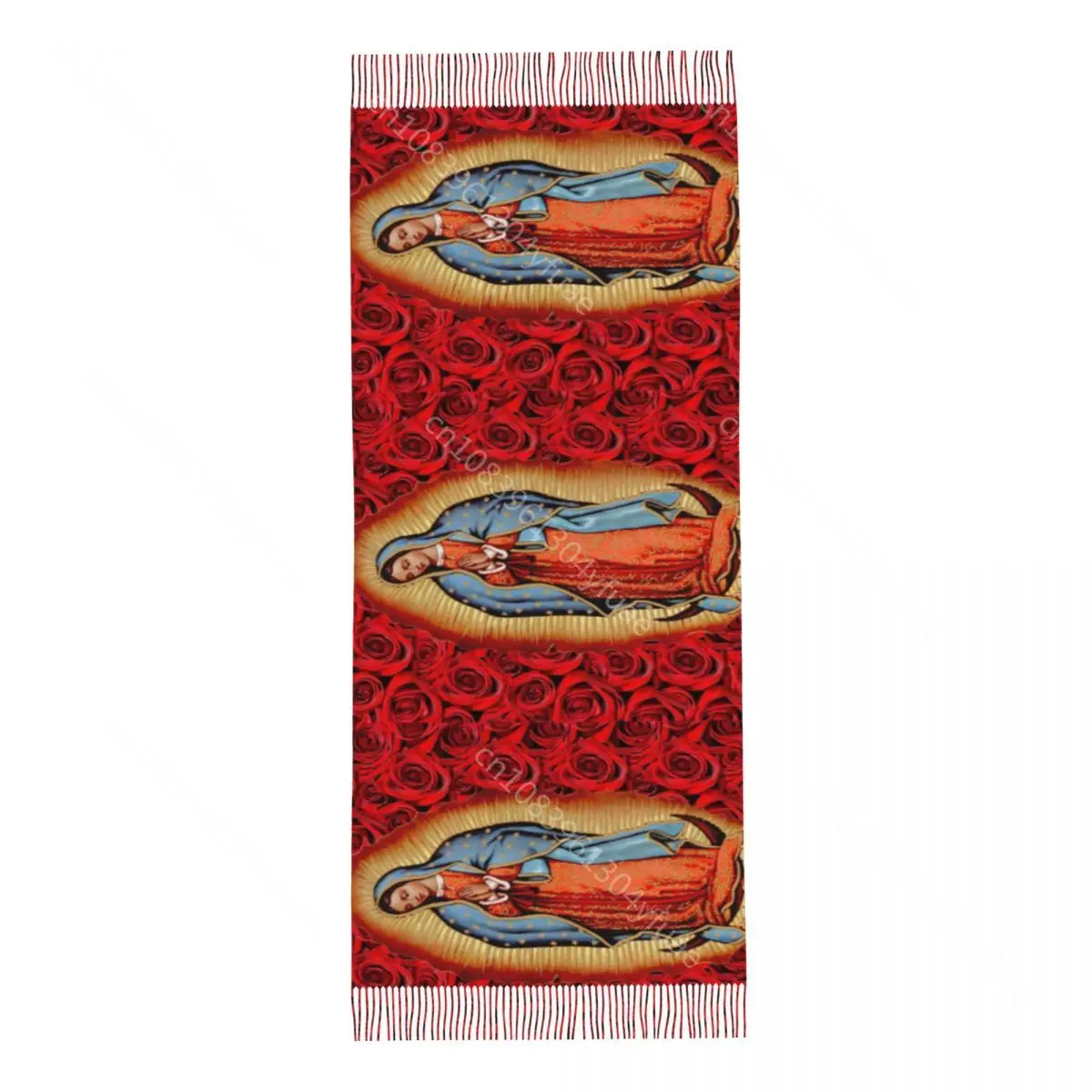 Женский шарф с кисточками длинные мягкие двусторонние шарфы из пашмины в стиле