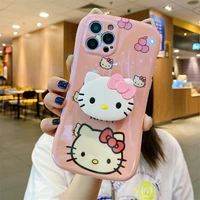 cat ears hello kitty huawei mate30p30nova 7 series mobile phone uv color laser all inclusive phone case