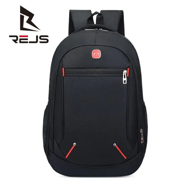 

REJS Men's Business Backpack 15 Inch Laptop Backpack Teenagers School Bagpack Motorcycle Travel Bag Rucksack Male Female Mochila