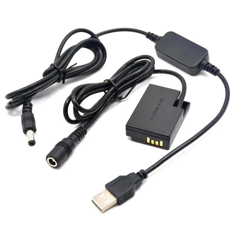 Charger Lp-e17 Dr-e18 Dc Battery Usb Cablefor Canon Eos 200d Ii Rebel Sl2 Sl3 R10 T6s T7i T8i Kiss X8i X9