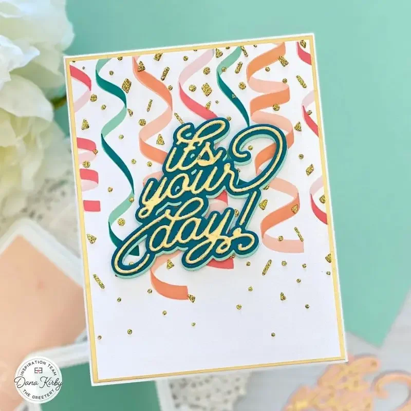 Piggy Craft металлические штампы для резки &quotЕго ваш день&quot