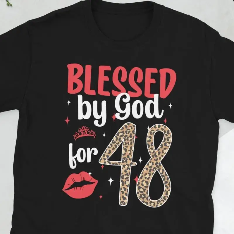 Фото Футболка Happy 48th Bday It's My Birthday 48-летняя №1