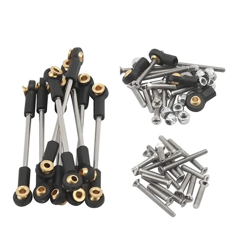 Набор рулевых тяг подвески металлического шасси для WPL C14 C24 C24-1 1/16 детали