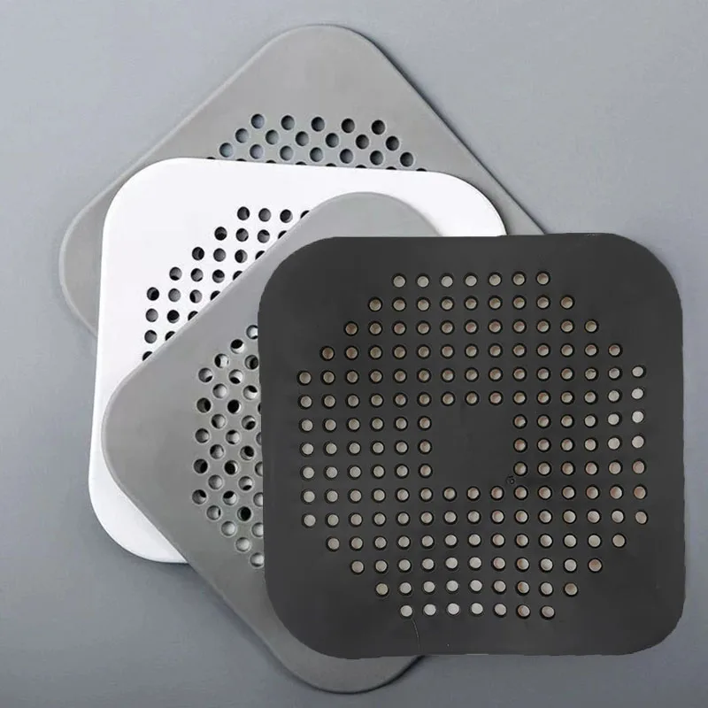 Сливный фильтр для душа, ловушка для волос, крышка сита для раковины, кухонная раковина, канализация, силиконовый фильтр для ванной комнаты, сливной фильтр для душа