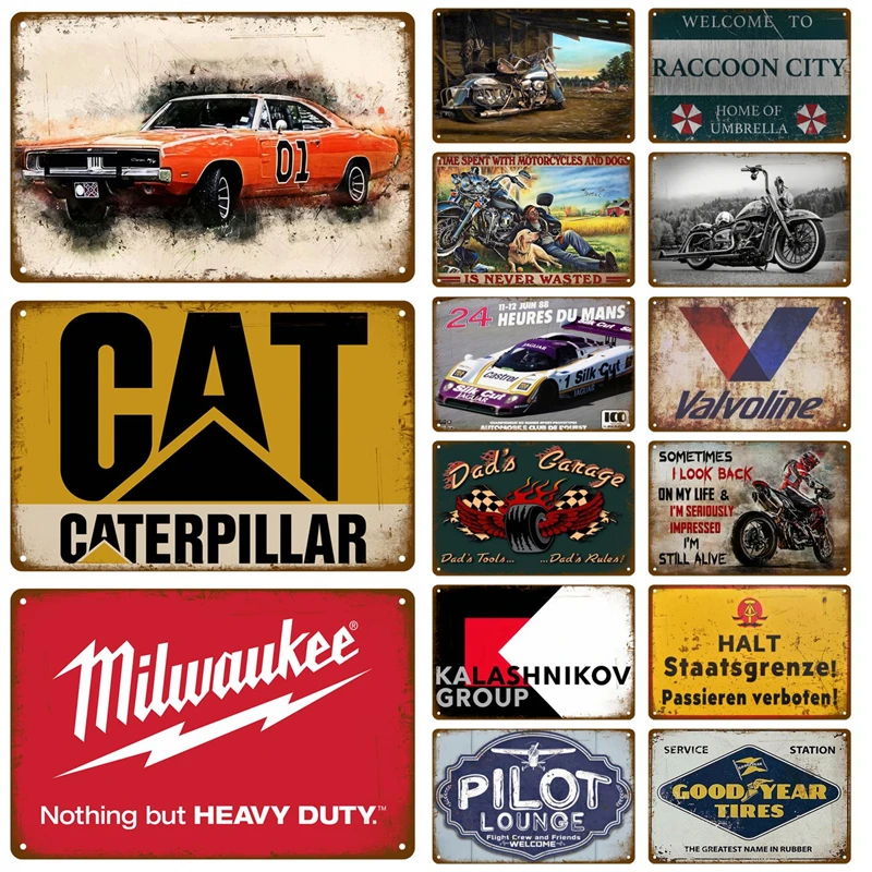 Аксессуары для гаража мужской пещеры жестяной знак Декор украшение на стену