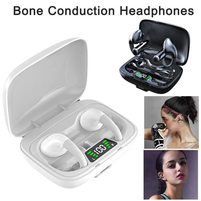 

V5.3 наушники-вкладыши с качественным звуковым эффектом, более безопасные наушники с зажимом, инновационные наушники-вкладыши с зажимом, Новинка