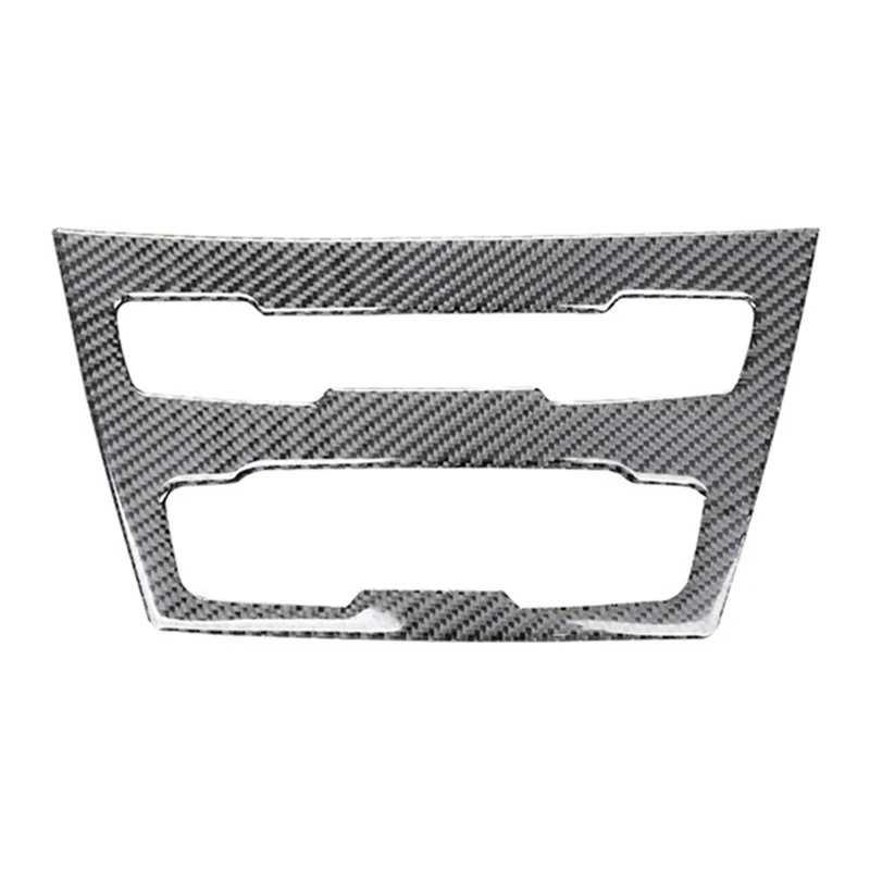

Center Console CD Panel Cover Trim Interior Accessories Carbon Fiber for BMW- X1 F48 2016-2021
