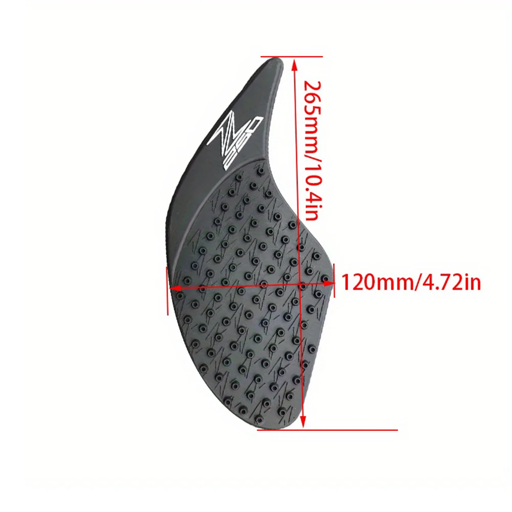 Для мотоцикла Kawasaki Z250 2013-2016: Накладка на бензобак, противоскользящая боковая накладка-протектор для коленей, наклейка-декаль (art.: 3920da59cfb0d) - 3920da59cfb0d