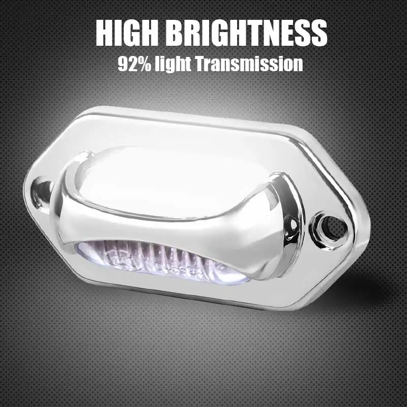 Боковой габаритный фонарь прицепа 12 В 24 Светодиодный номерного знака