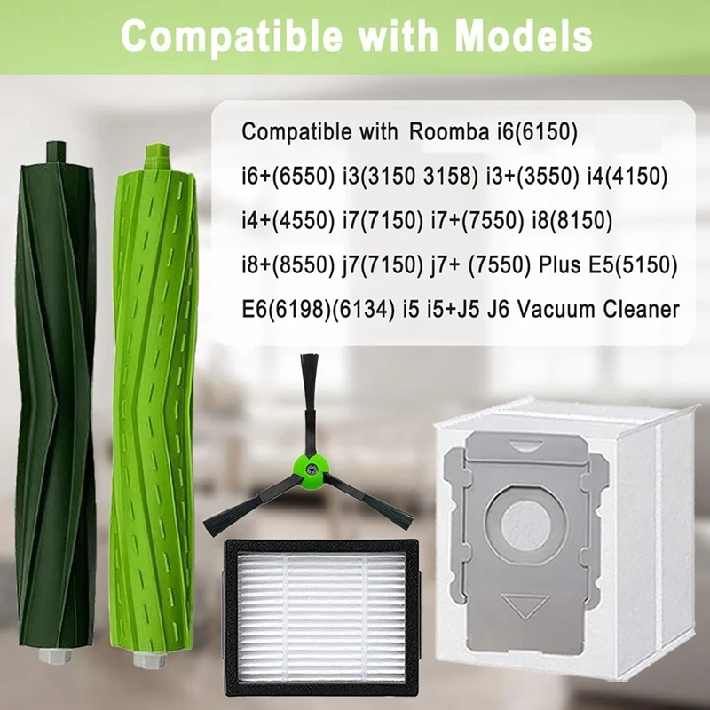 Для Irobot Roomba I3 I3+ I7 I7+ I5+J5+ I4 I6 I6+I8 I8+/Plus E5 E6 J7 I E &amp J Series Запчасти для пылесоса Мешок