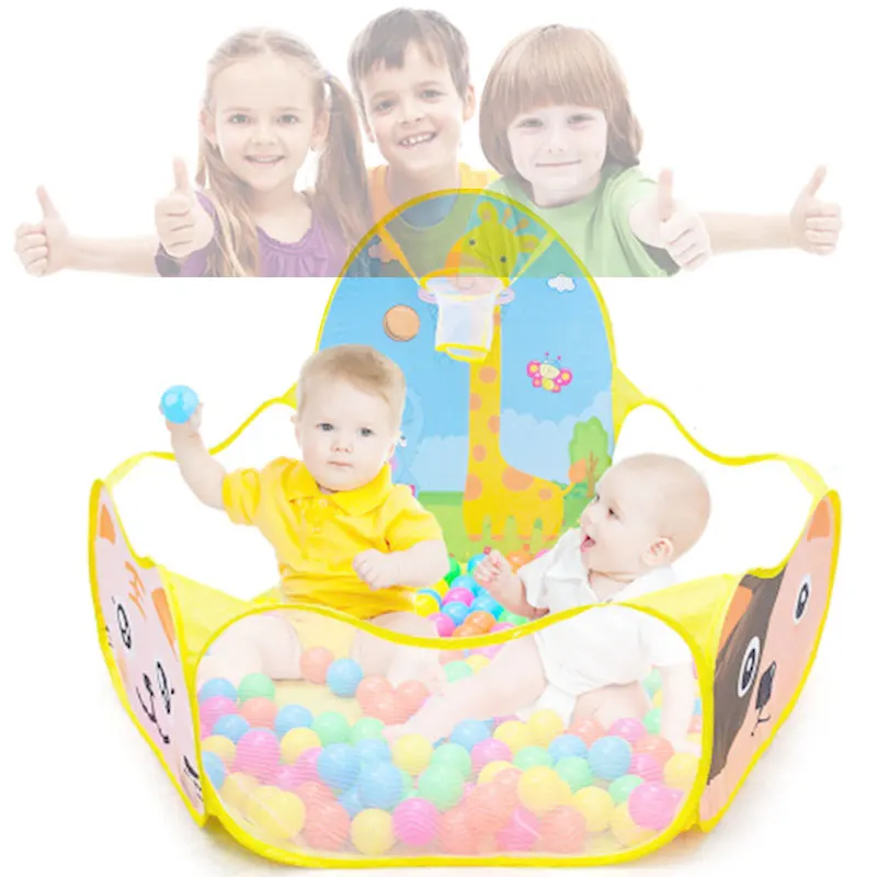 

Портативный детский манеж, детский бассейн с шариками для использования на улице и в помещении, Игровая палатка, Детские Безопасные Складные манежи, игровой бассейн с шариками, подарки для детей