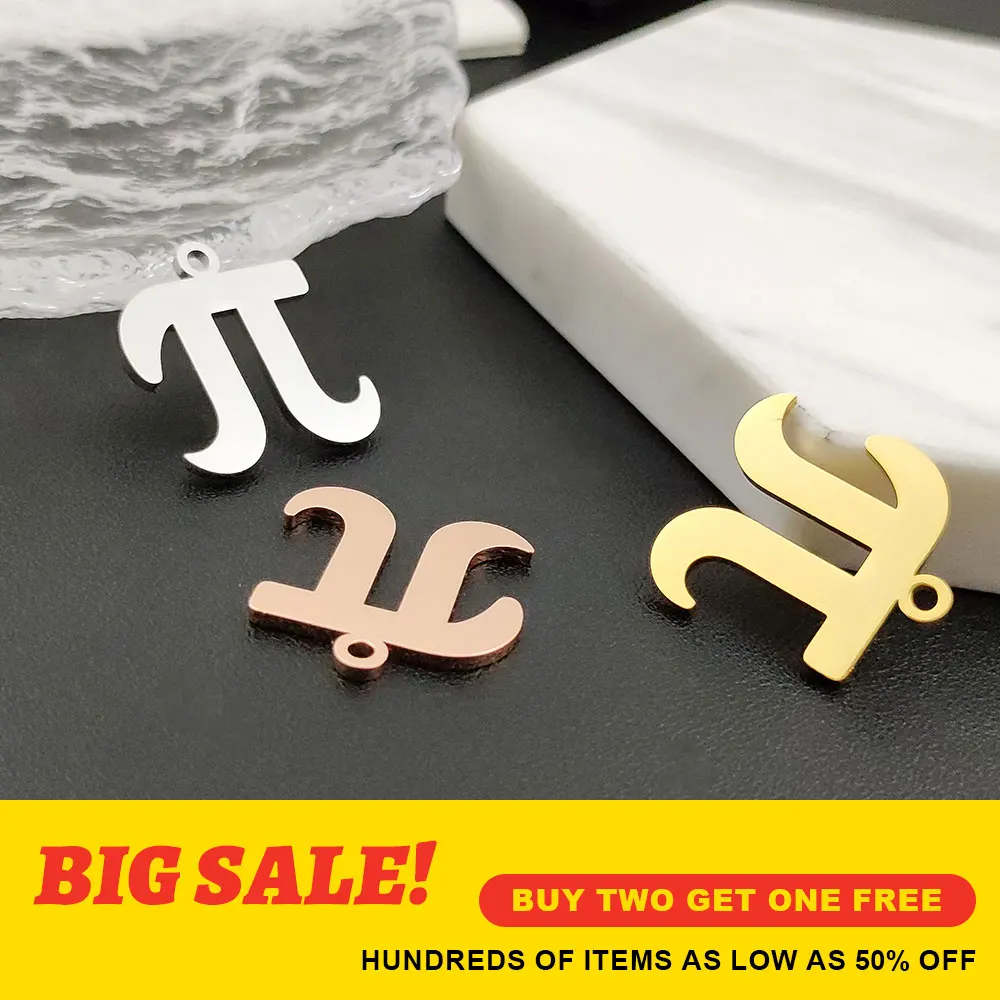 

Math Pi 3.14 Symbol Number Pendant Science Teacher Student Geometry Initial Letter Digital Pai Infinite Jewelry Accessories