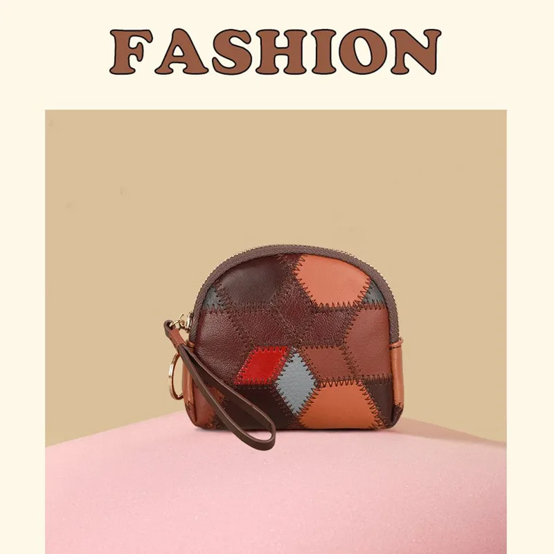 

Women's Short Purse Small Change Purse Coin Bag Zipper Mini Simple Thin Change Bag Women's Hand Grab Bag