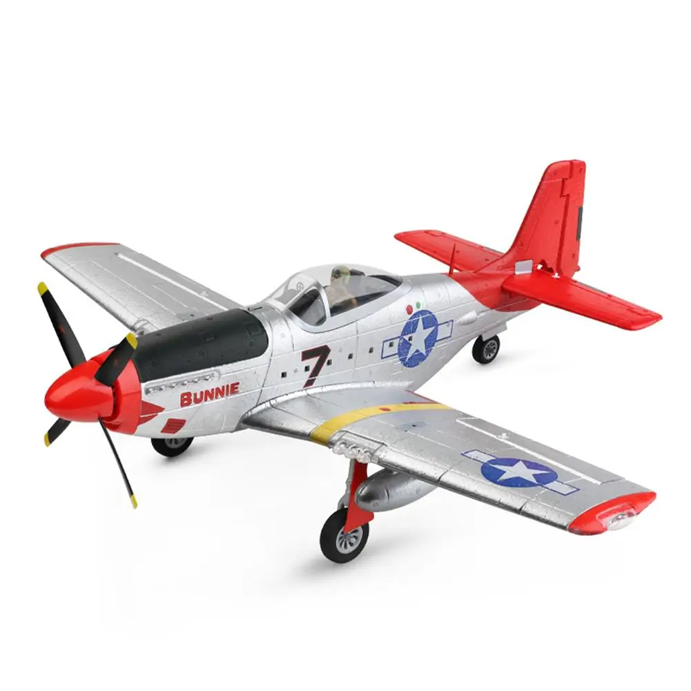 

WLtoys XK A280 RC Airplane P51 Fighter Simulator 2.4G 3D6G Mode Aircraft with LED Searchlight Plane Toys for Children Adults