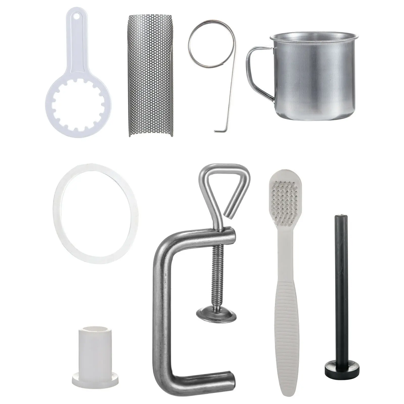 Ручная соковыжималка с эффективным шнековым валом для цитрусовых фруктов из