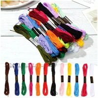 multicolor skein kit diy handmade bracelet braided sewing skeins embroidery cross stitch thread