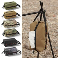hanging tissue case waterproof toilet paper napkin holder portable edc tools storage bag medical pouch for camping hiking travel