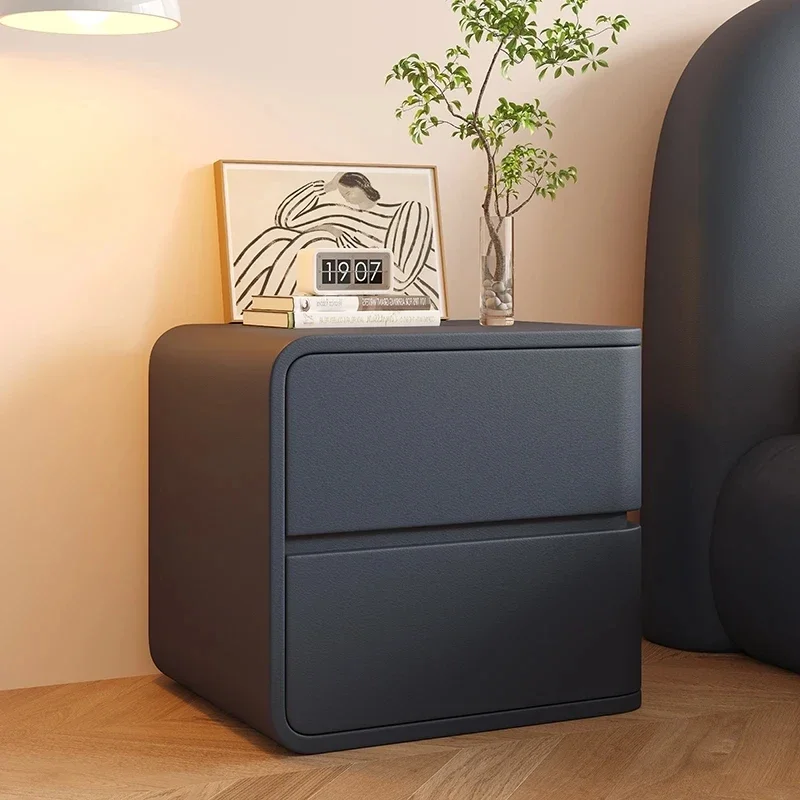 Белый ночной столик с выдвижными ящиками ночные столики в скандинавском стиле