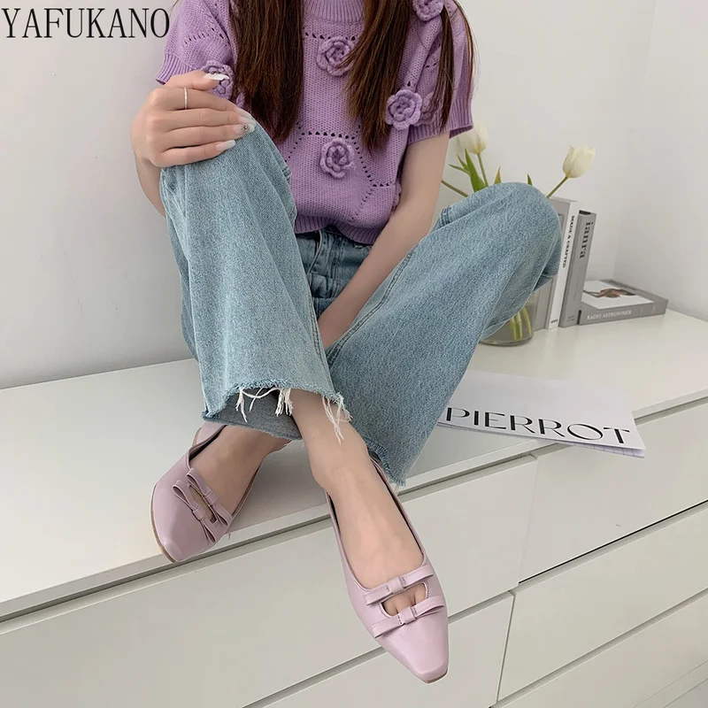 Туфли женские на плоской подошве элегантные вечерние классические туфли с