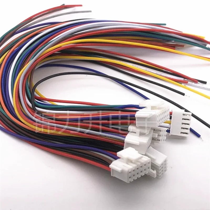 5 шт. PHB 2 0 мм проводной кабельный разъем 2x2/3/4/5/6/7/8/контактная розетка с шагом 20 см