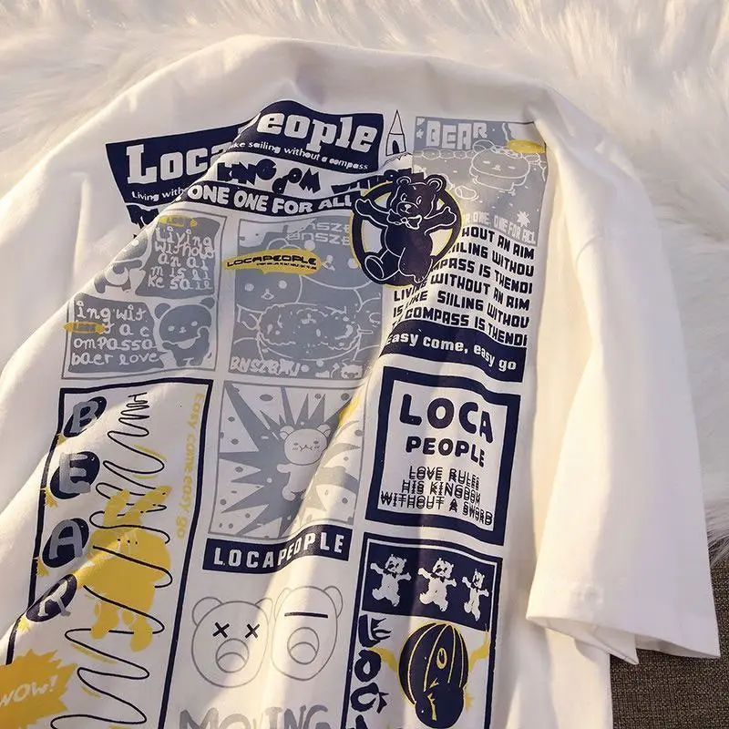 

Женское и мужское платье с коротким рукавом, свободное платье в стиле ретро