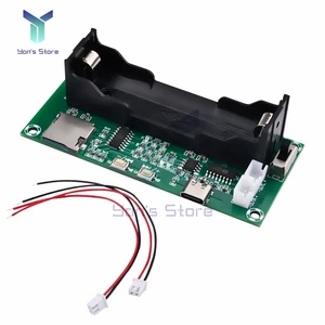 XH-A152 Low-power Audio Decoder Board Support TF Card MP3 WAV WMA PAM8403 Class D Power Amplifier Module Type-C Interface