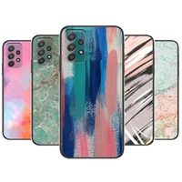watercolor vintage gradual phone case hull for samsung galaxy a70 a50 a51 a71 a52 a40 a30 a31 a90 a20e 5g a20s black shell art c