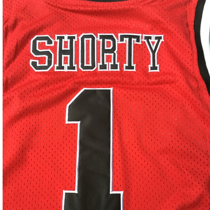 Bg Basketball Jerseys Sunset Park 1 Shorty Jersey Sewing Embroidery Outdoor Sports Hip Hop High-quality Red 2023 New