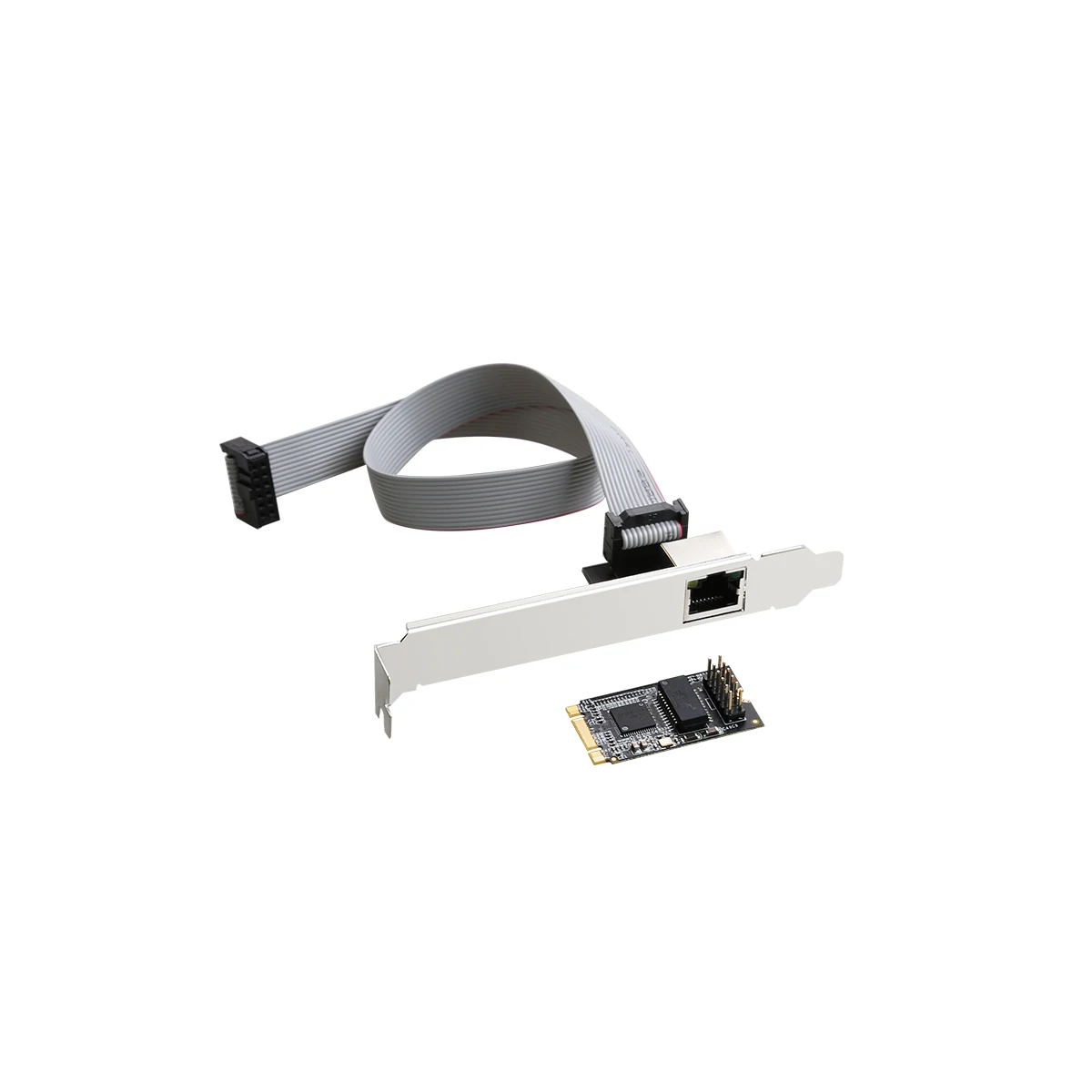 Ключ M.2 b Key m на 1 гигабитную карту lan с чипсетом Intel I210 10/100/1000 Мбит/с