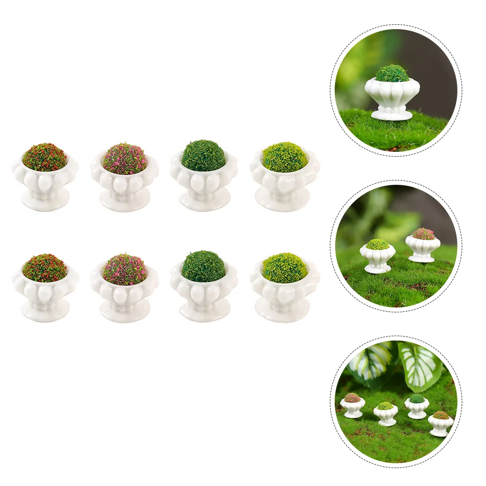 

Mini House Plants Centerpiece Table Decorations Miniature Kit Centerpieces Tables Desk Dining Potted