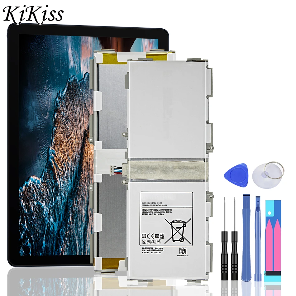 

Battery For Samsung GALAXY Tab 4 Tab4 SM-T530 T531 T533 T535 T537 6800mAh Bateria EB-BT530FBU EB-BT530FBC EB-BT530FBE