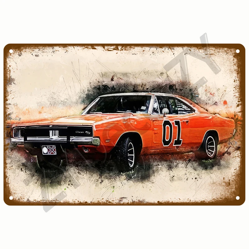 

Винтажная металлическая вывеска "Моторное масло"